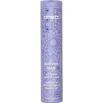 Šampon 710104-BUST YOUR BRASS COOL BLONDE SHAMP 275ML - Bust Your Brass Cool Blond – Šampon pro odstranění žlutých tónů - AMIKA