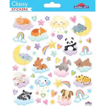 samolepka Samolepky zvířata a mraky