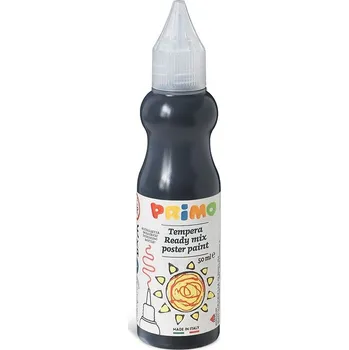 Výtvarná barva Temperová barva 3D Primo 50ml černá 945185