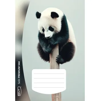 Sešit SEVT Sešit Premium 544, A5 40 l. linkovaný 8 mm s okrajem