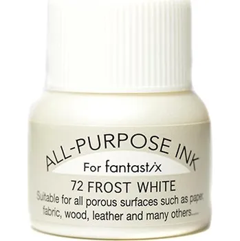 Tsukineko třpytivá umělecká tuš Frost White