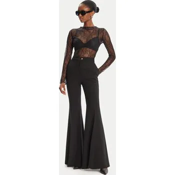 Dámské oblečení PINKO Kalhoty z materiálu 105705 A24C Černá Regular Fit 46