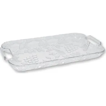 Podnos 28x17cm KRYSTAL, brus, plast