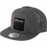 Kšiltovka Meatfly Nylan Perfor Snapback šedá One Size