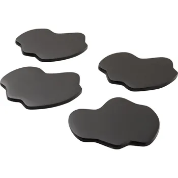 Podtácek Jotex Set čtyř černých kovových podtácků MICAH