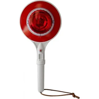 HIT HOFFMAN Zastavovací terč s LED žárovkou červenou a reflexní fólií