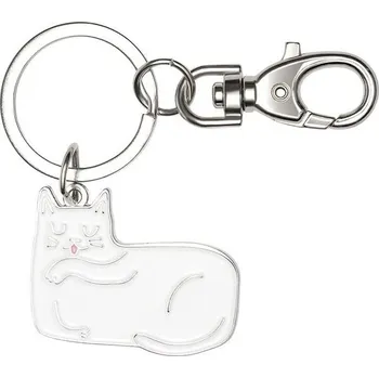 BAMINX Přívěšek na klíče pro kočky, roztomilý kreslený přívěsek na klíče zvířátko Taška na klíče
