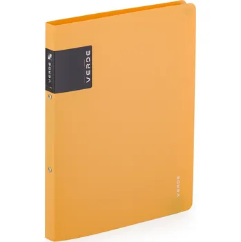 2-Kroužkový pořadač A4 PP VERDE - hořčice