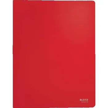 Katalog.kniha Leitz RECYCLE-A4,40 kapes,eko.,červ.