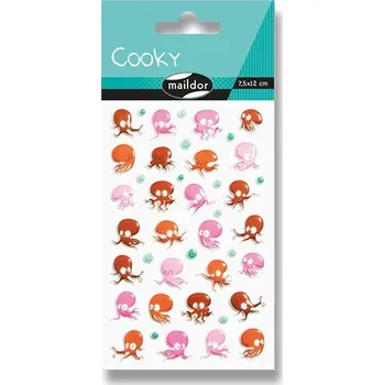 samolepka Samolepky Maildor 3D Cooky - Chobotnice