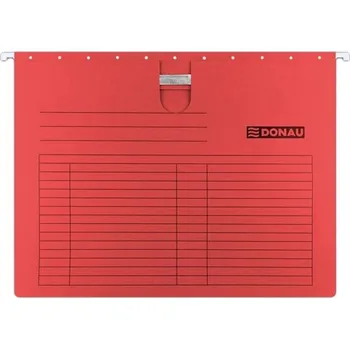 Závěsné desky Donau - A4, 230 g/m2, červené