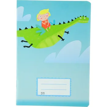 Sešit Školní sešit A5 linkovaný, 511, 10 listů