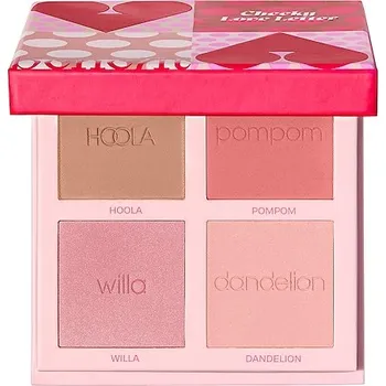 Paletka dekorativní kosmetiky 757502-CHEEKY LOVE LETTER 2025 LIMITED EDITION - Cheeky Love Letter - paletka s bronzerem & tvářenkami - BENEFIT COSMETICS