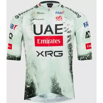 cyklistický dres PISSEI Cyklistický dres s krátkým rukávem - TOUR DE FRANCE 25 REPLICA - vícebarevná 2XL