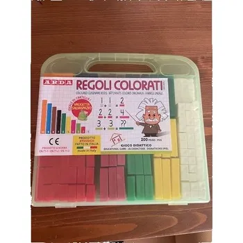 Předškolní výuka Barevné hranoly pro matematiku