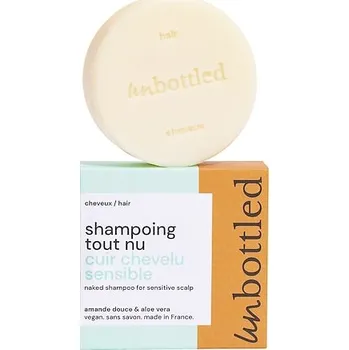 Šampon 652564-NAKED SHAMPOO CUIRS CHEVELU SENSIBLE 75G - Naked Shampoo for Sensitive Scalp - Mýdlo na vlasy - UNBOTTLED