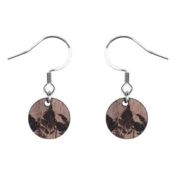 Náušnice Dřevěné náušnice Bracken Dangle Earrings s možností výměny či vrácení do 30 dnů - EAD10