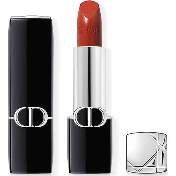 Přípravek na rty 706995-ROUGE DIOR SATIN 849 INT24 - Rouge Dior - Dlouhotrvající rtěnka - se 2 finiši - DIOR