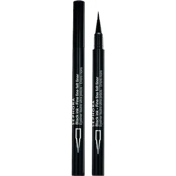 Oční linky Encre noire (0,5 ml) - Black Ink - Fine Line Felt Liner - Tekutá oční linka s tenkým aplikátorem - SEPHORA COLLECTION