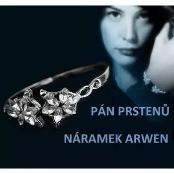Seriál náramek Pán prstenů Arwenina Večernice