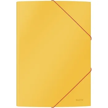 Leitz Desky chlop.,gumič.Leitz Cosy,A4,karton,žluté,1 ks