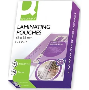 Laminovací fólie Q-Connect Laminovací fólie Q-Connect, visačka,100 mic,100 ks