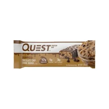 Quest Nutrition Protein Bar 50g - S polevou Chocolate chip cookie dough + Sleva 3 % pro registrované
