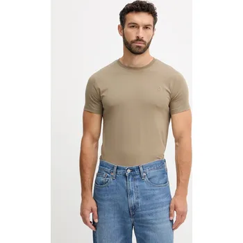 Pánské tričko Tričko Trussardi G0228000042N béžová 80X, vel. M