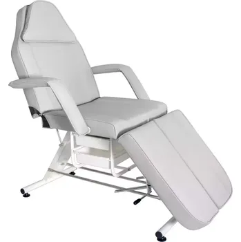 Pedikérské křeslo Kosmetické křeslo PEDI se zásuvkami BW-263 - šedé