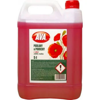 Čistič podlahy AVA na podlahy s vůní vlčího máku 5 l