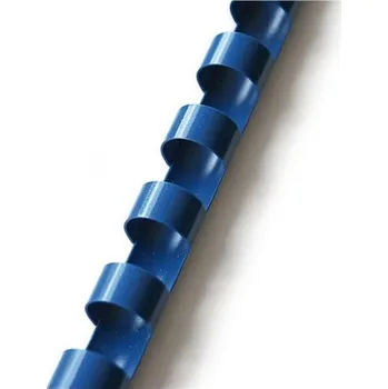 Kancelářská technika GBC Plastové hřbety GBC, 12 mm, modré, 100 ks