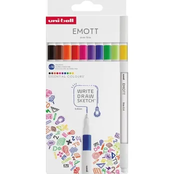 Liner UNI EMOTT 0,4 mm - sada 10 barev ESSENTIAL