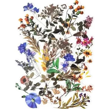 samolepka Galeria Papieru Dekorativní samolepky fóliové - luční kvítí, 40 ks