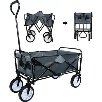 Zahradní vozík GOTEL Carruzzo O4A Skládací přepravní vozík se 4 kolečky