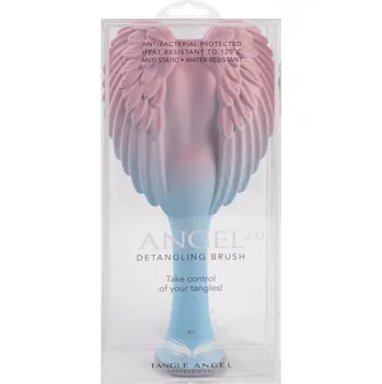 TANGLE ANGEL kartáč na vlasy 2.0 Ombre Rose Pink Serenity Blue