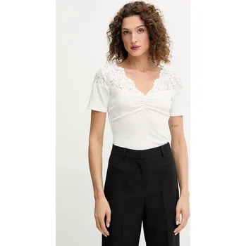 Tričko Morgan dámské, béžová barva, DELINE 01X, vel. M