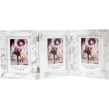 Fotorámeček dřevěný Narvik 13x18/3 - melír