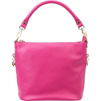 Kabelka Kožená kabelka Patrizia 419-040-GL růžová