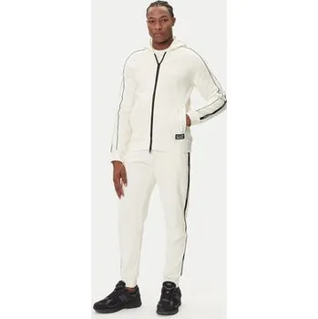 Pánské oblečení EA7 Emporio Armani Mikina 7M000973 AF10377 U1105 Béžová Regular Fit 3XL