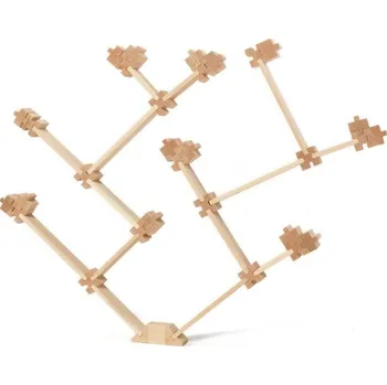 ostatní stavebnice Dřevěná stavebnice Troxi - sada, 46 dílů