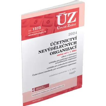 ÚZ 1575 / Účetnictví nevýdělečných organizací 2024