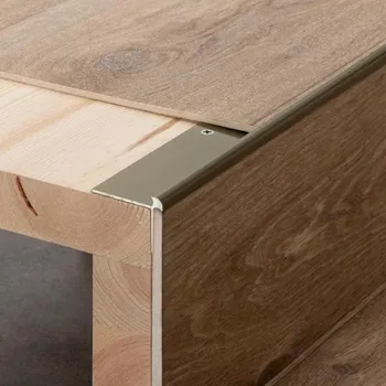 Stavební profil Schodový ukončovací profil DP42 40x32/5 mm, ŠROUBOVACÍ Barva: Bronzová, Zvolte délku: 250 cm