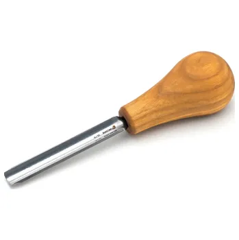 Dláto Řezbářské rydlo Palm-size straight rounded chisel P9/10 BeaverCraft (Řezbářské rydlo Palm-size straight rounded chisel P9/10 BeaverCraft)