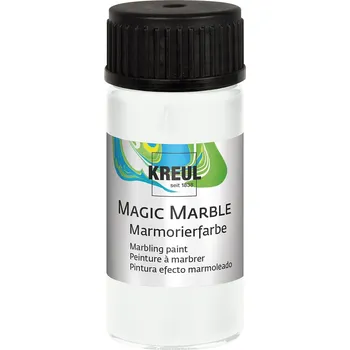 Speciální výtvarná barva Mramorovací barva Magic Marble 20 ml bílá