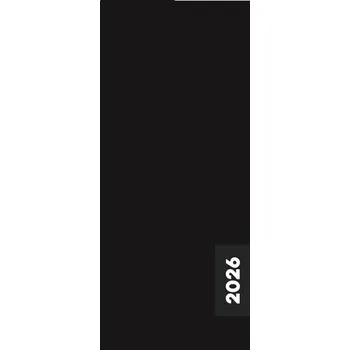 Diář Karton P+P Diář měsíční PVC Pastelini černá 2026