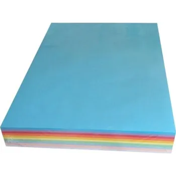 Kancelářský papír neuvedeno Barevný papír Duha A3-mix barev,80g/m2, 500 listů