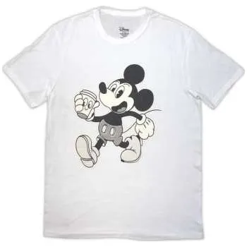 Merch Disney: Disney Unisex T-shirt: Mickey & Coffee (white) (xx-large) XXL