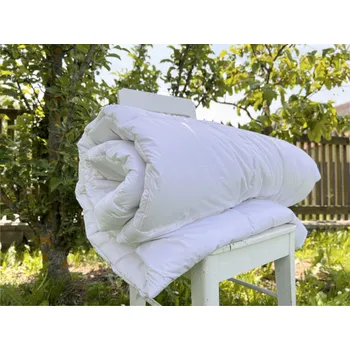 přikrývka Celoroční přikrývka z ovčí vlny - Růžová sypkovina , 200x220 cm partnerská