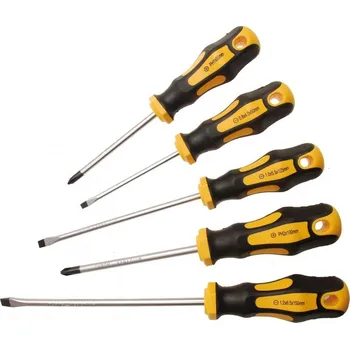 Šroubovák Dílenské šroubováky ploché a křížové 5ks BGS B.7946