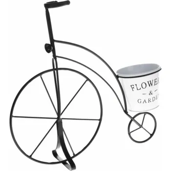 Casa de Engel Home Kovový obal na květináč - kolo, 0/6 Fialová UNI (2830844)